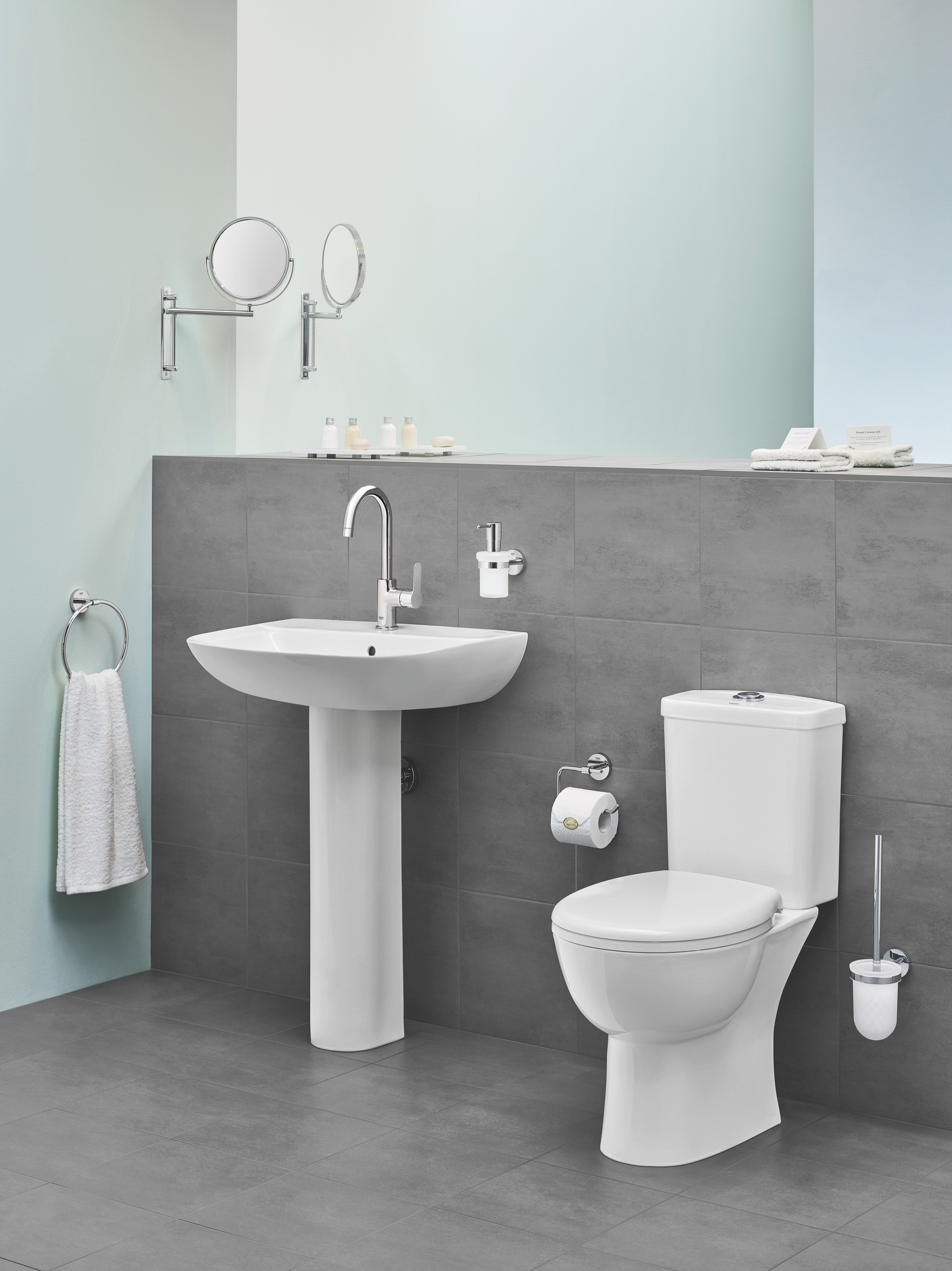 Санфаянс. Унитаз-компакт Grohe Bau Ceramic 39496000. Унитаз-компакт Grohe Bau Ceramic 39429000. Grohe Bau Ceramic 39420000. Раковина Grohe Bau Ceramic 39420000.